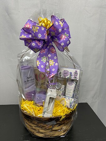 Lavender and Rosemary Gift Basket