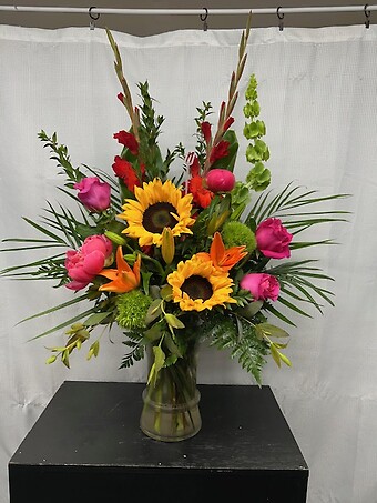 Large Mixed Vase