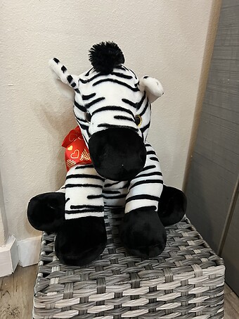 Stuffed Zebra