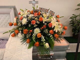 Longhorn Forever Casket Piece