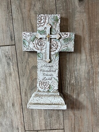 Always Remembered Standing Cross