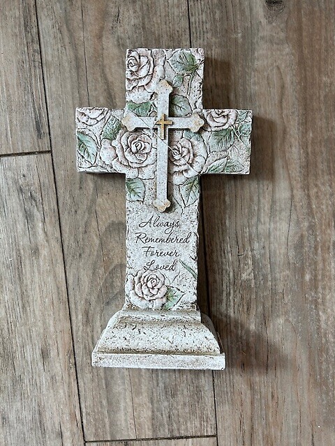 Always Remembered Standing Cross