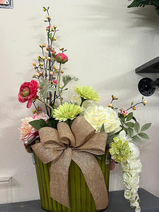 Green Garden Arrangement