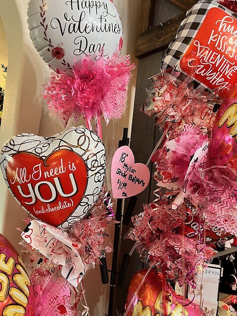 Valentines Stick Balloon