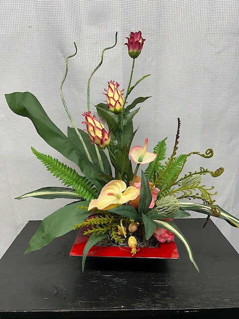 Silk Tropical Arrangement