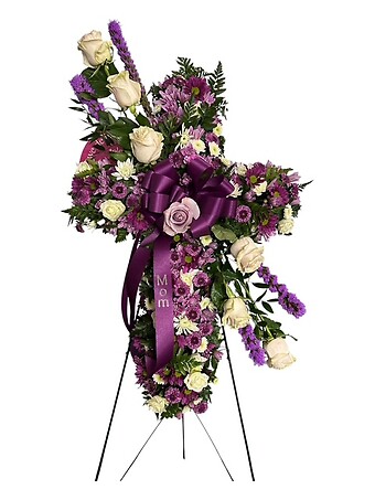 Purple Memory Cross