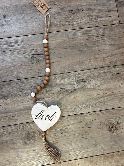 &quot;Loved&quot; Love Beads