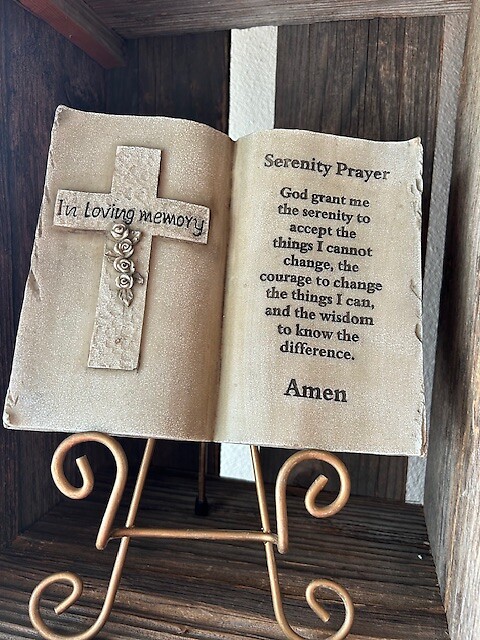 Serenity Prayer Plaque