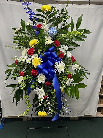 Patriotic Standing Spray