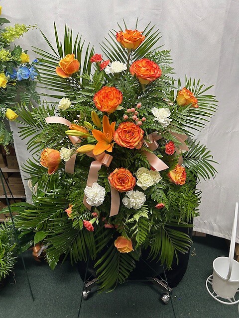Orange Standing Spray
