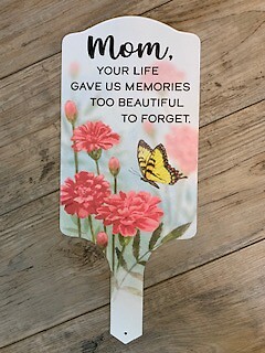 Remembering Mom Plant Stake