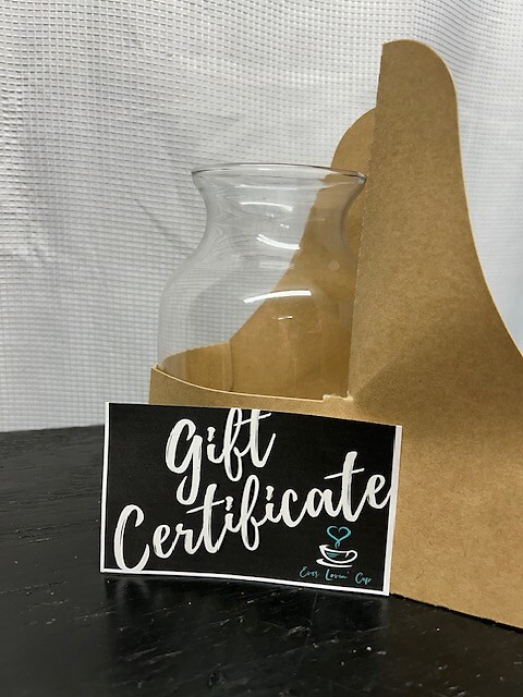 Coffee Gift Certificate