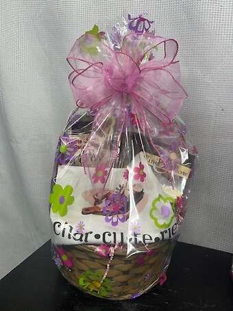 Tea Towel Basket