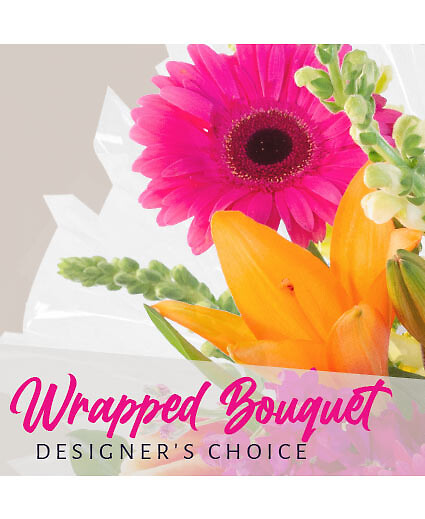 Mother&#039;s Day Wrapped Bouquet